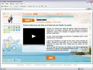 ONT Guadeloupe e-learning page_etape1